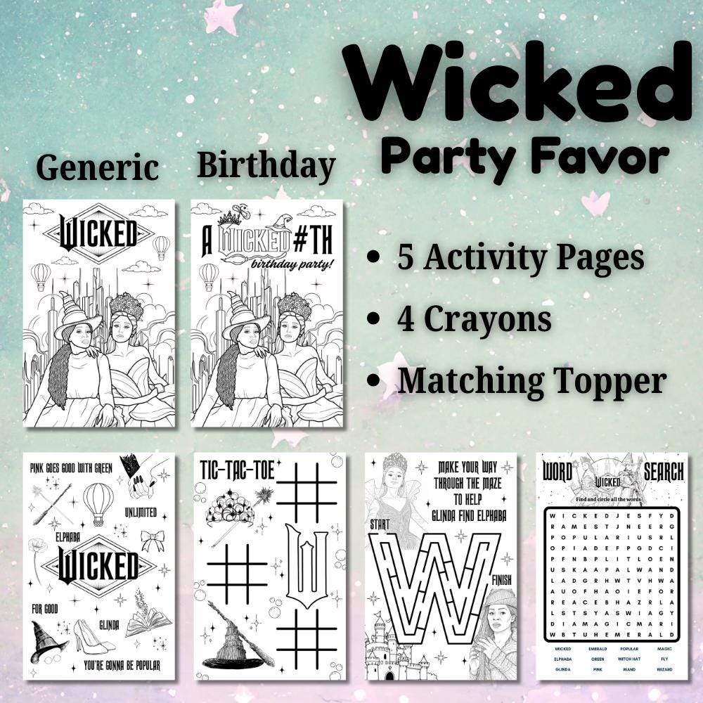 Wicked Party Favors