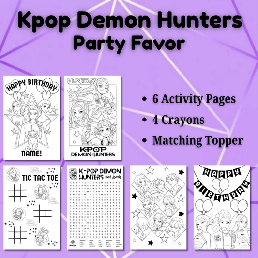 Kpop Party Favor