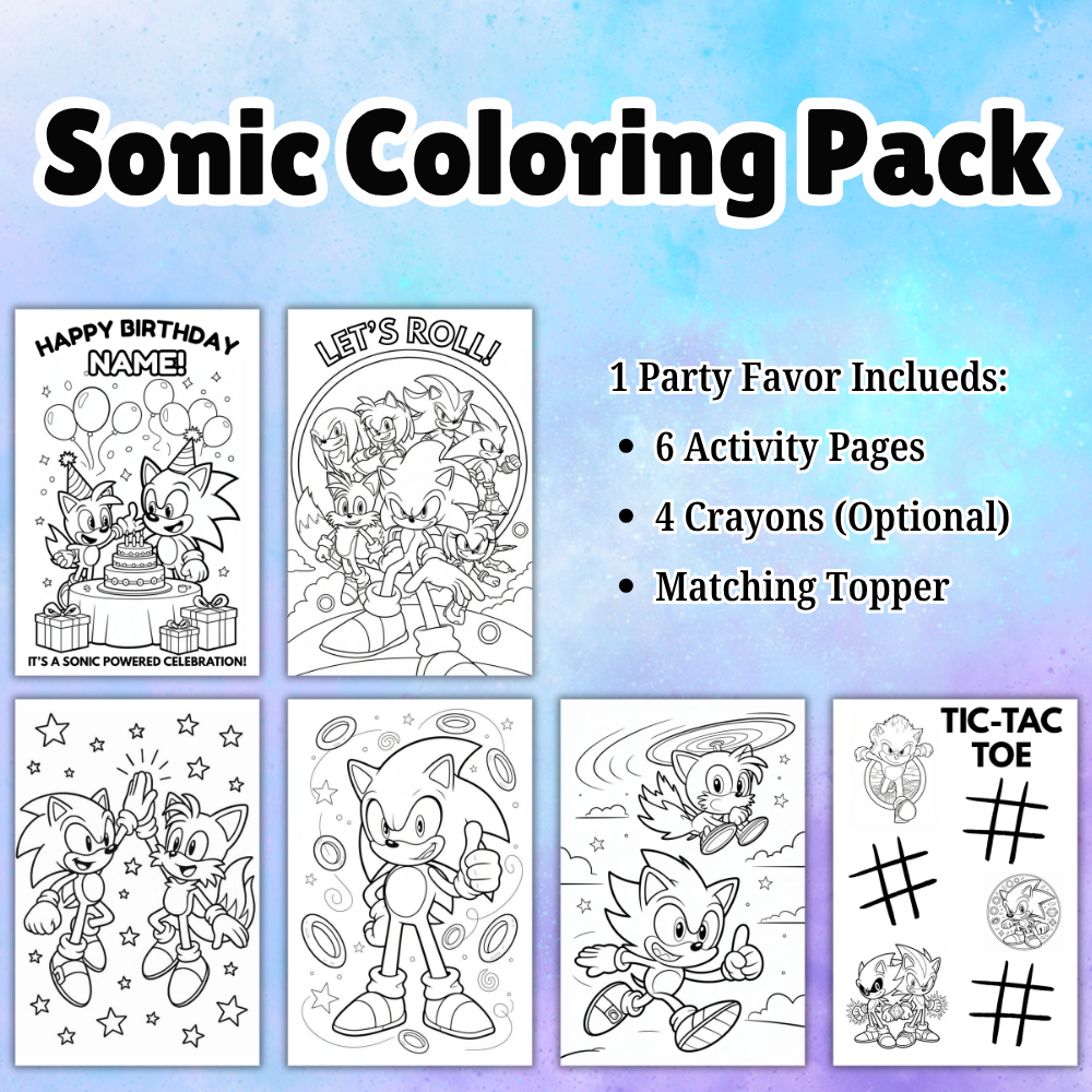 Sonic Party Favor
