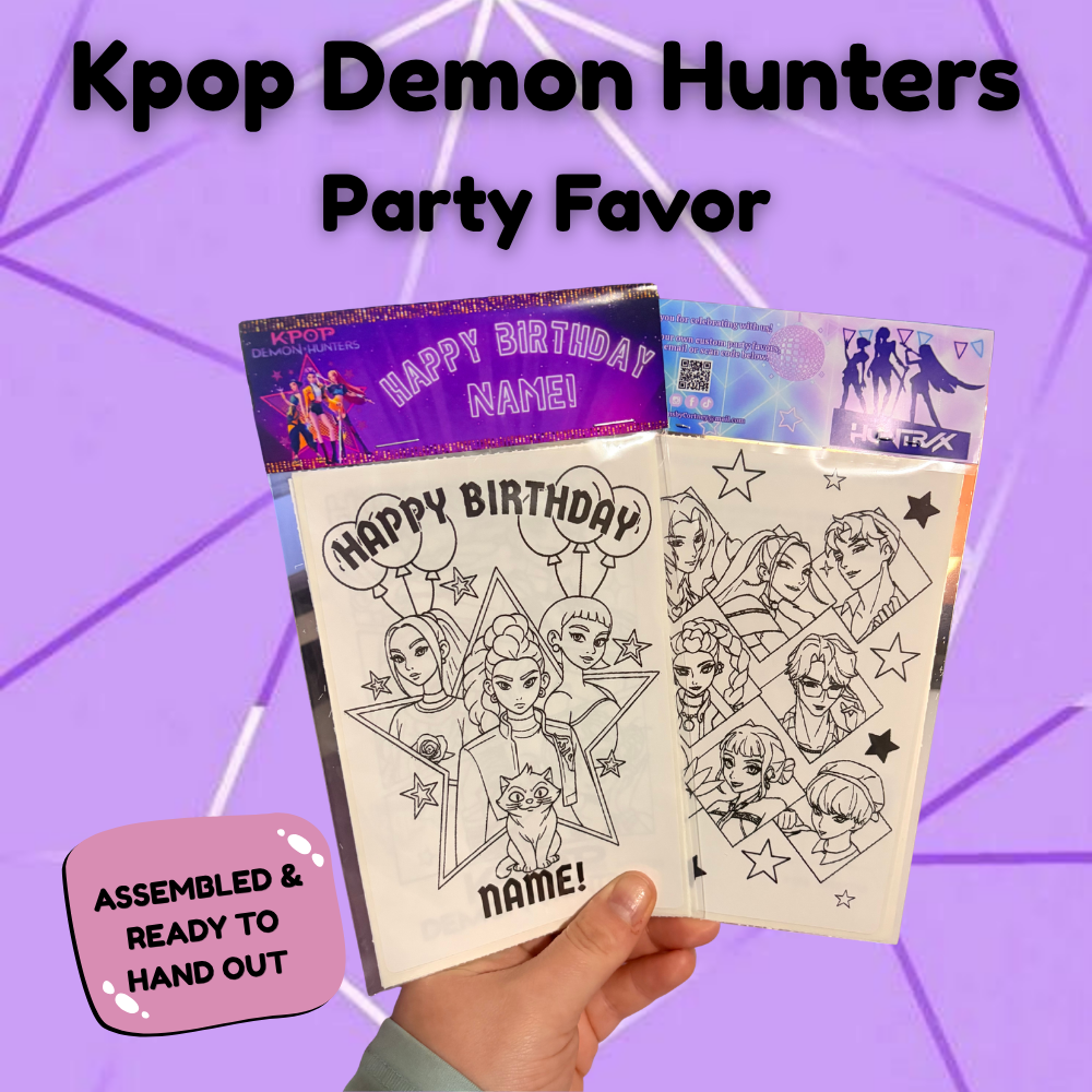 Kpop Party Favor