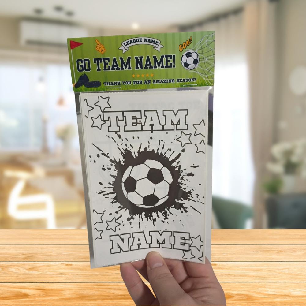 Soccer Party Favor