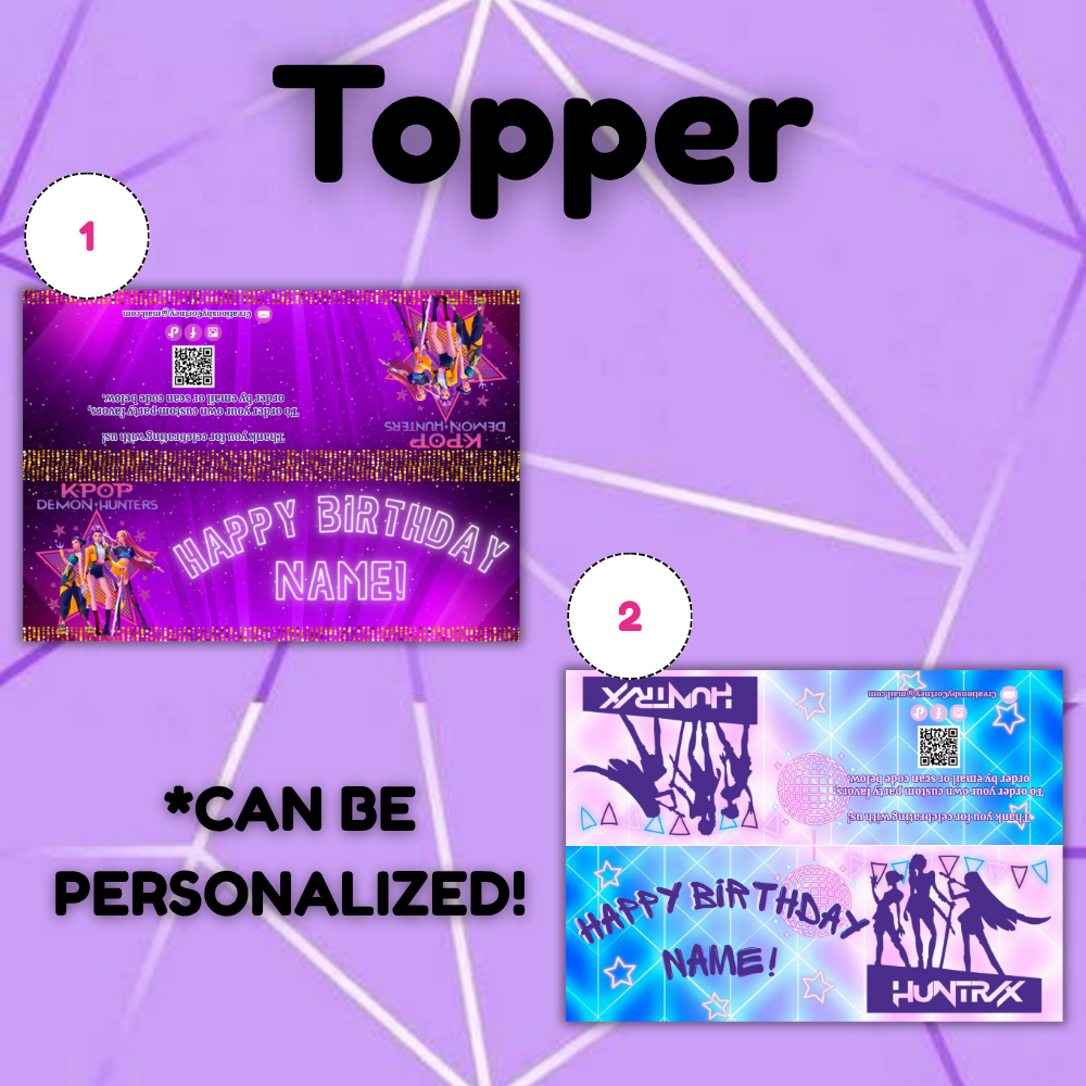 Kpop Party Favor
