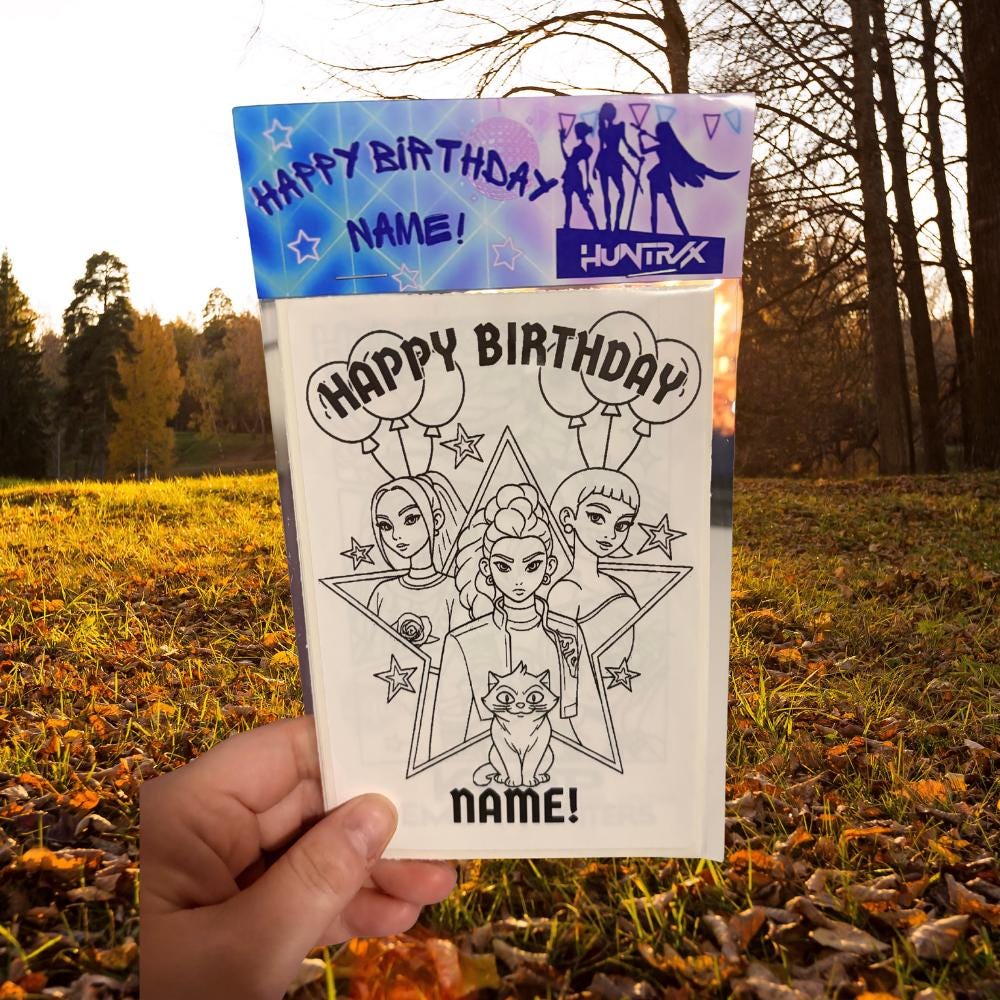 Kpop Party Favor