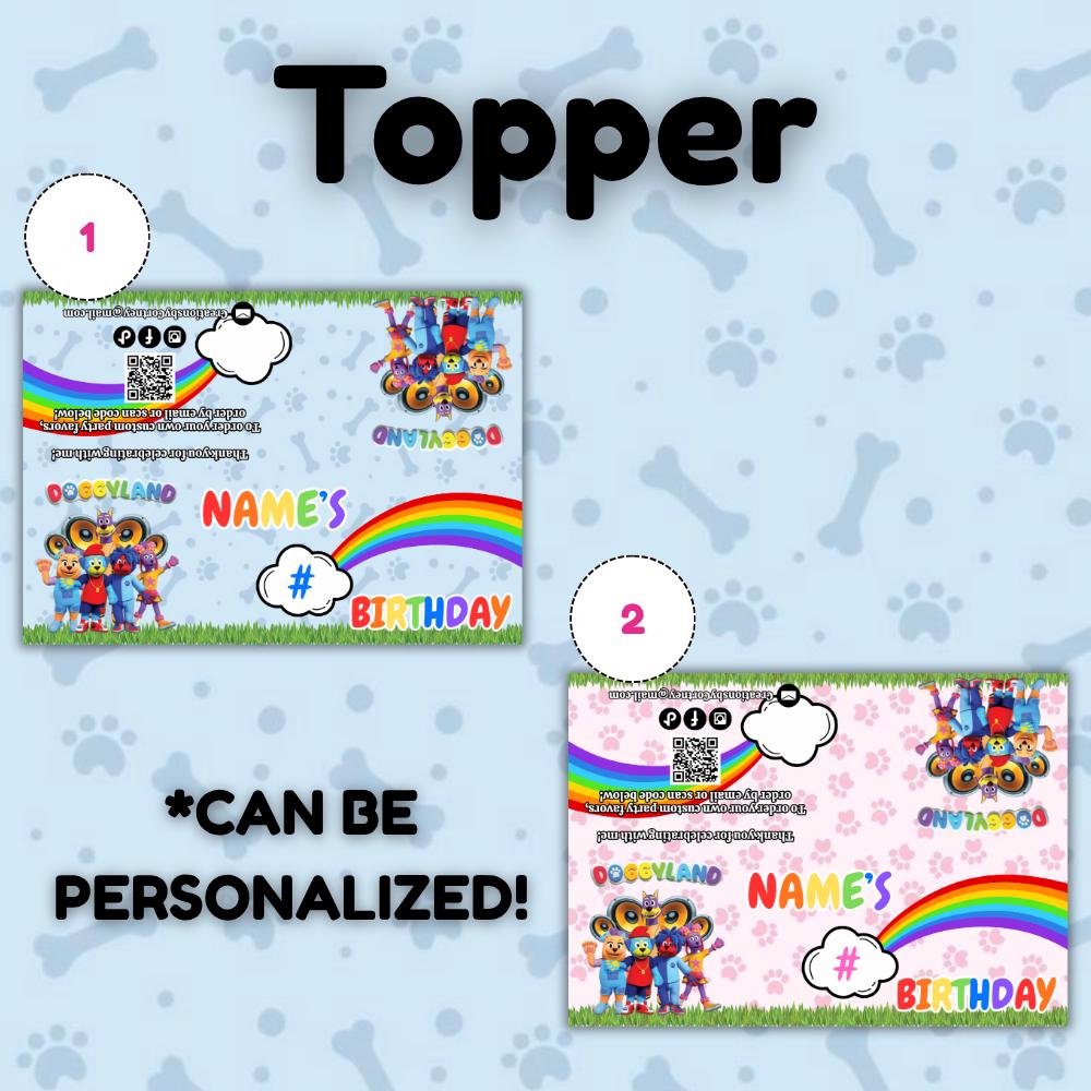 Doggyland Party Favor