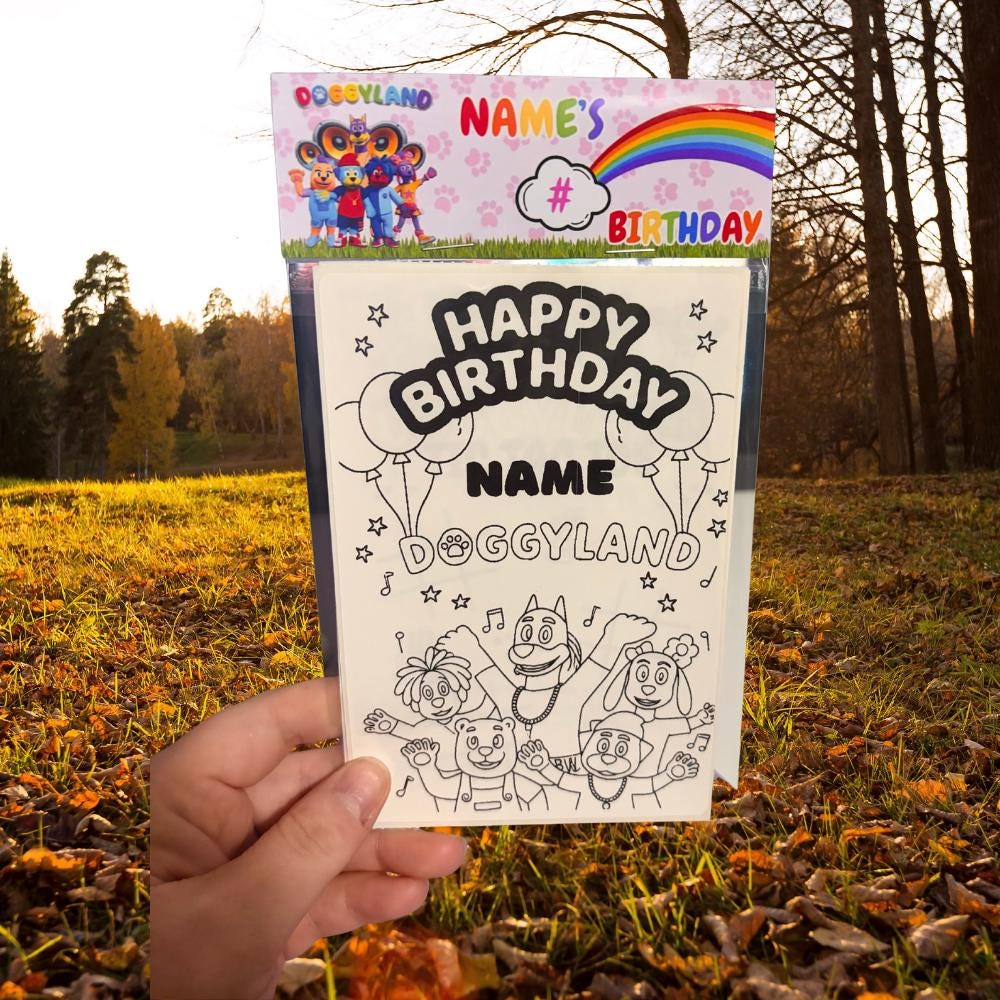 Doggyland Party Favor