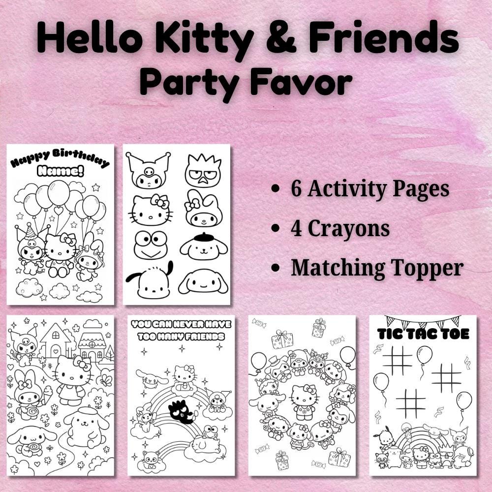 Hello Kitty and Friends Party Favor
