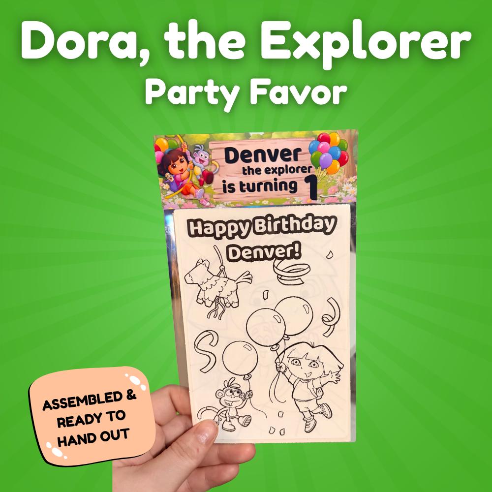 Dora Explorer Party Favor