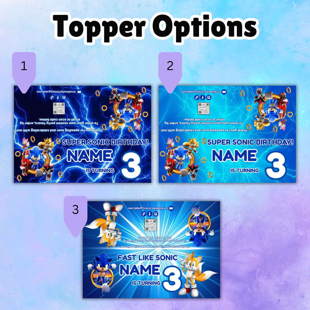 Sonic Party Favor