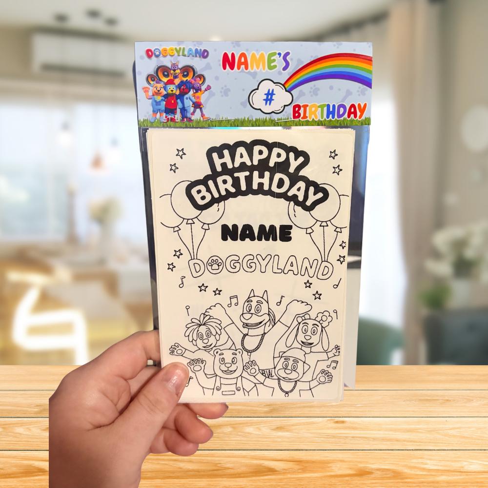Doggyland Party Favor