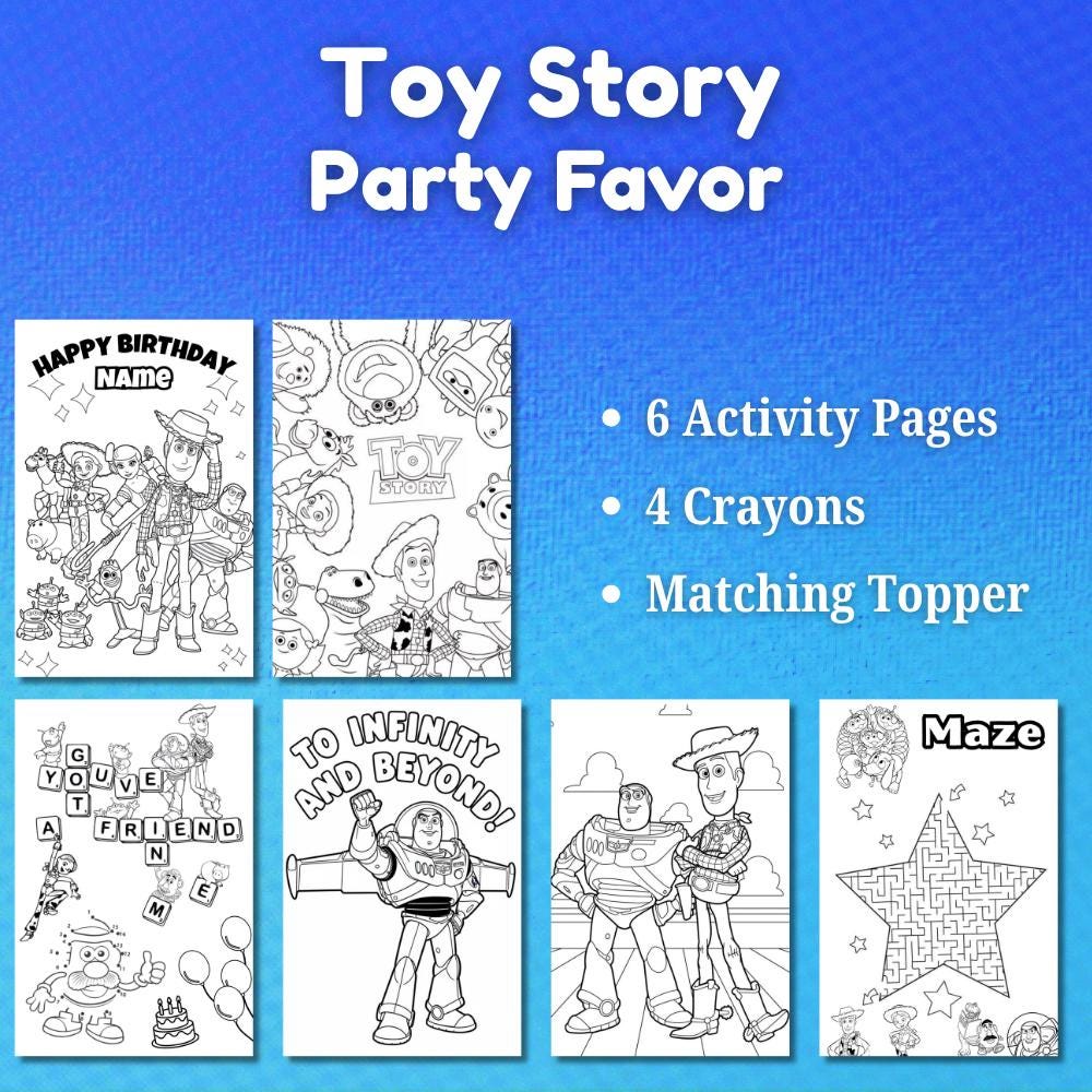 Toy Story Party Favor