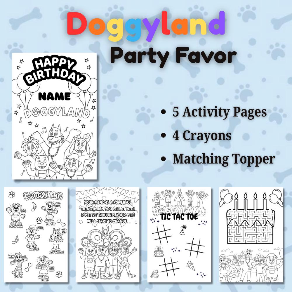 Doggyland Party Favor