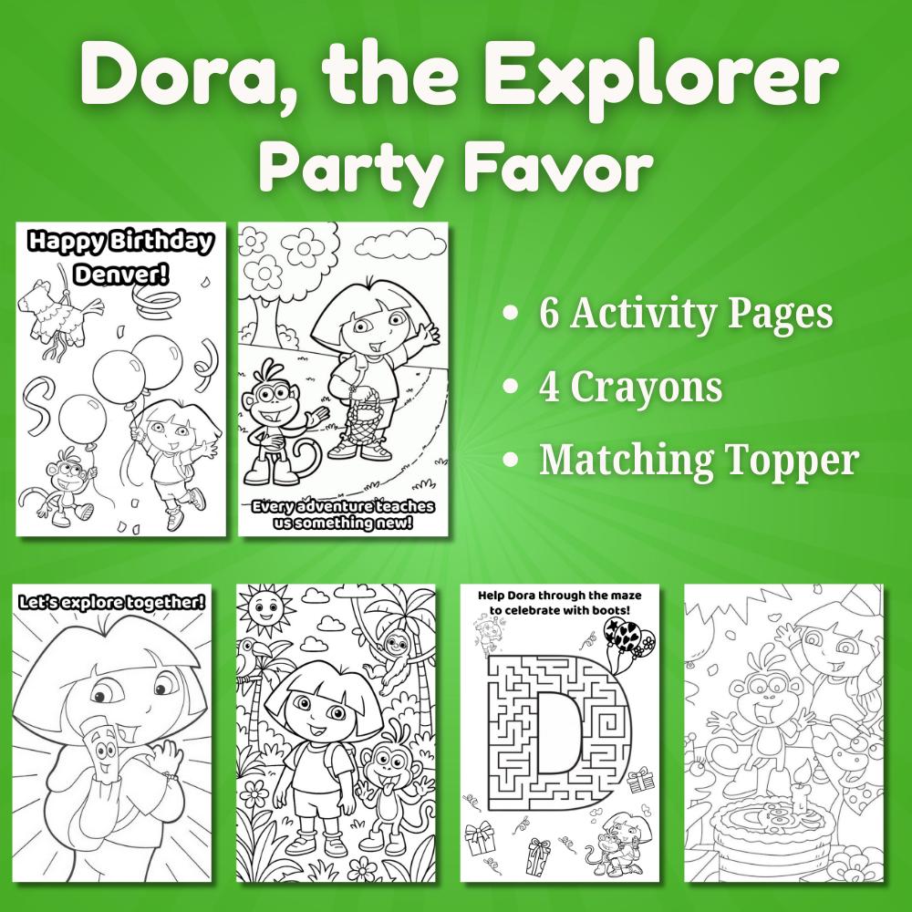 Dora Explorer Party Favor