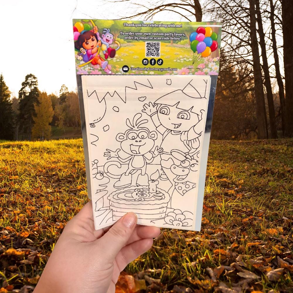 Dora Explorer Party Favor